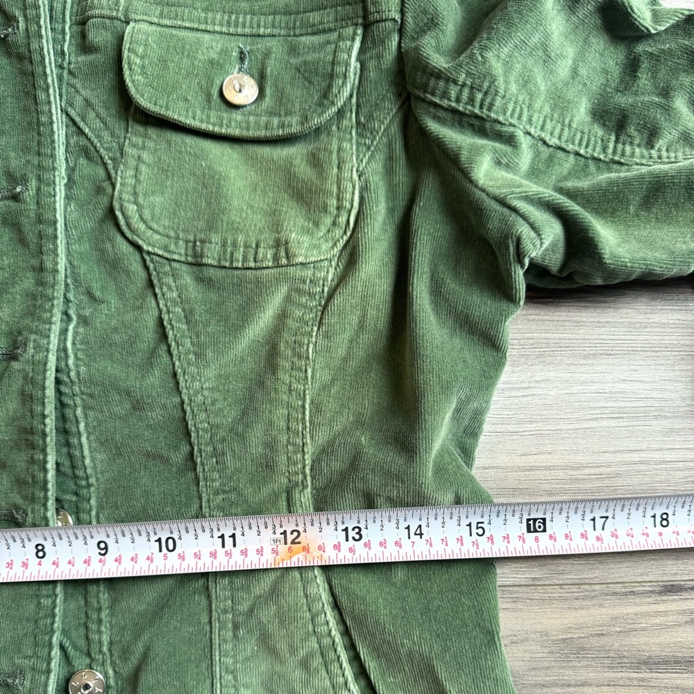 Live a Little Olive Corduroy Jacket - Picture 5 of 8